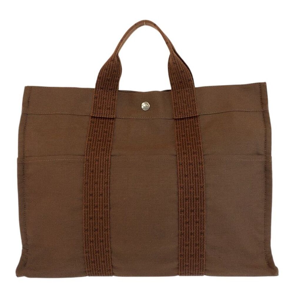 Hermes Herline Brown Tote Bag - Picture 2 of 9